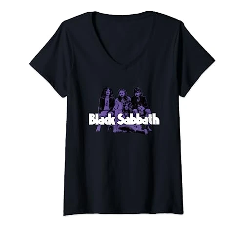 Official  Purple Photo V-Neck T-Shirt