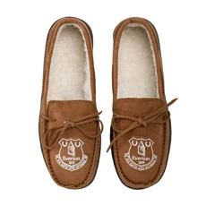 Officially Licenced Everton Fan House Moccasin Slippers Mens Size 10-11 Officially Licenced Everton Fan House Moccasin Slippers Mens Size 10-11