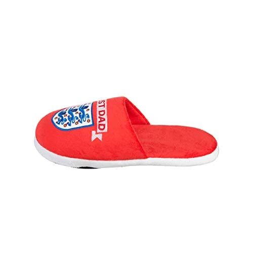 Officially Licensed Best Dad Football Mule Slippers (England) (8/9 UK)