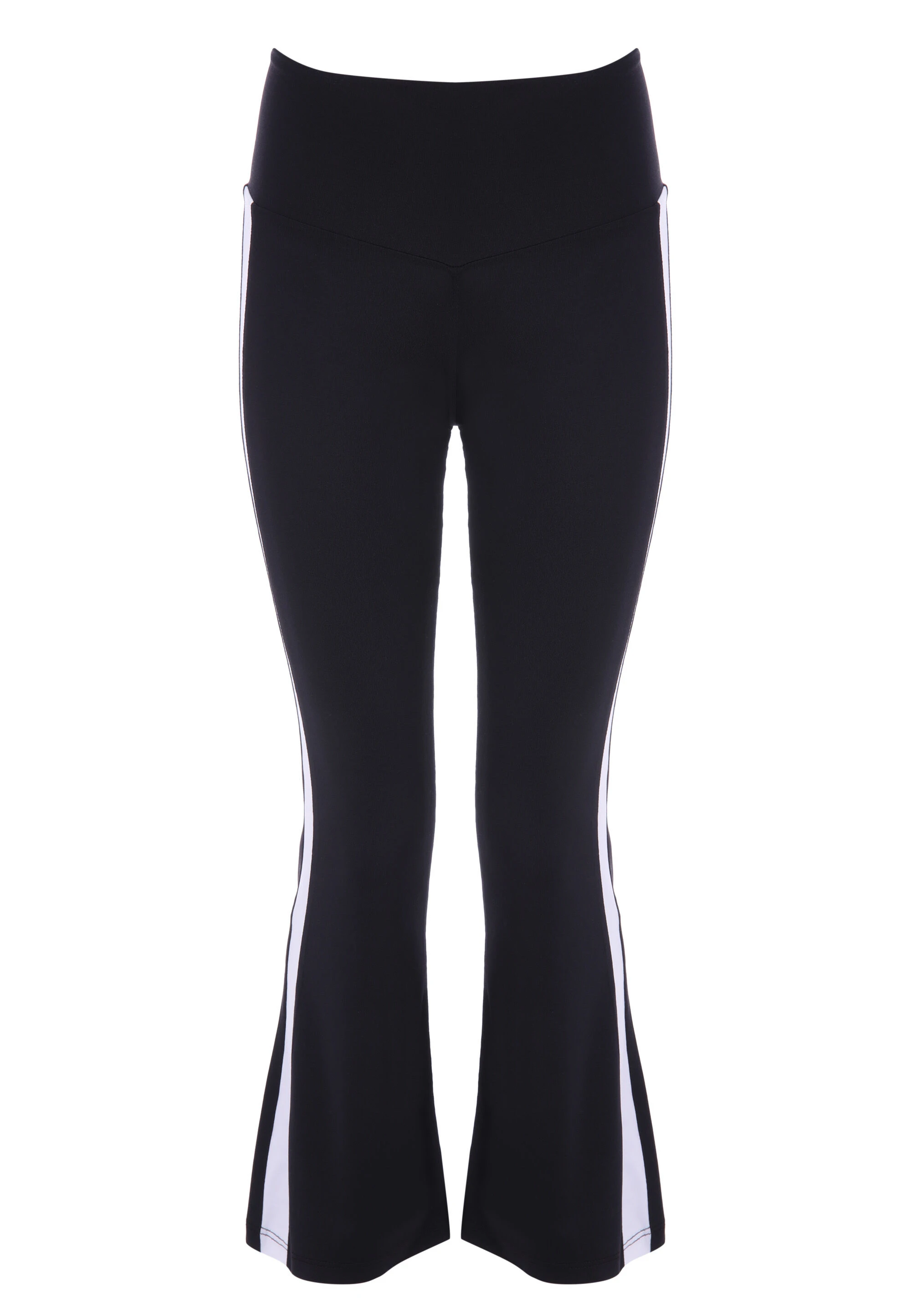Older Girl Yoga White Panel Trousers