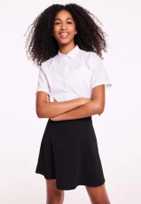 Older Girls Black Skater School Skirt