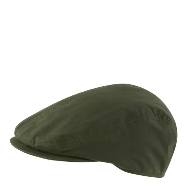 Olive Wax Waterproof Cotton Cap - Brown
