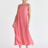 One shoulder flowy dress