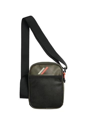 One Size Crossbody Tarp, Black