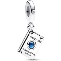 Openable Passport Dangle Charm