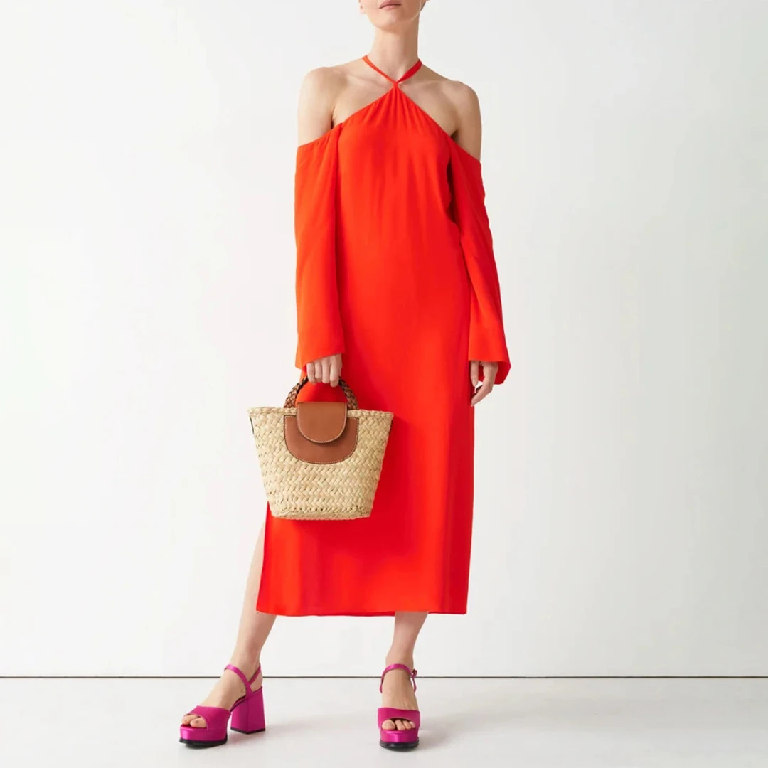 Orange Ingemo Dress