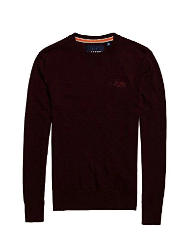 - Orange Label Crew Jumper, Sloe Berry Grit, XXL