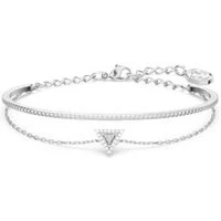 Ortyx Small Silver Triangle Bracelet