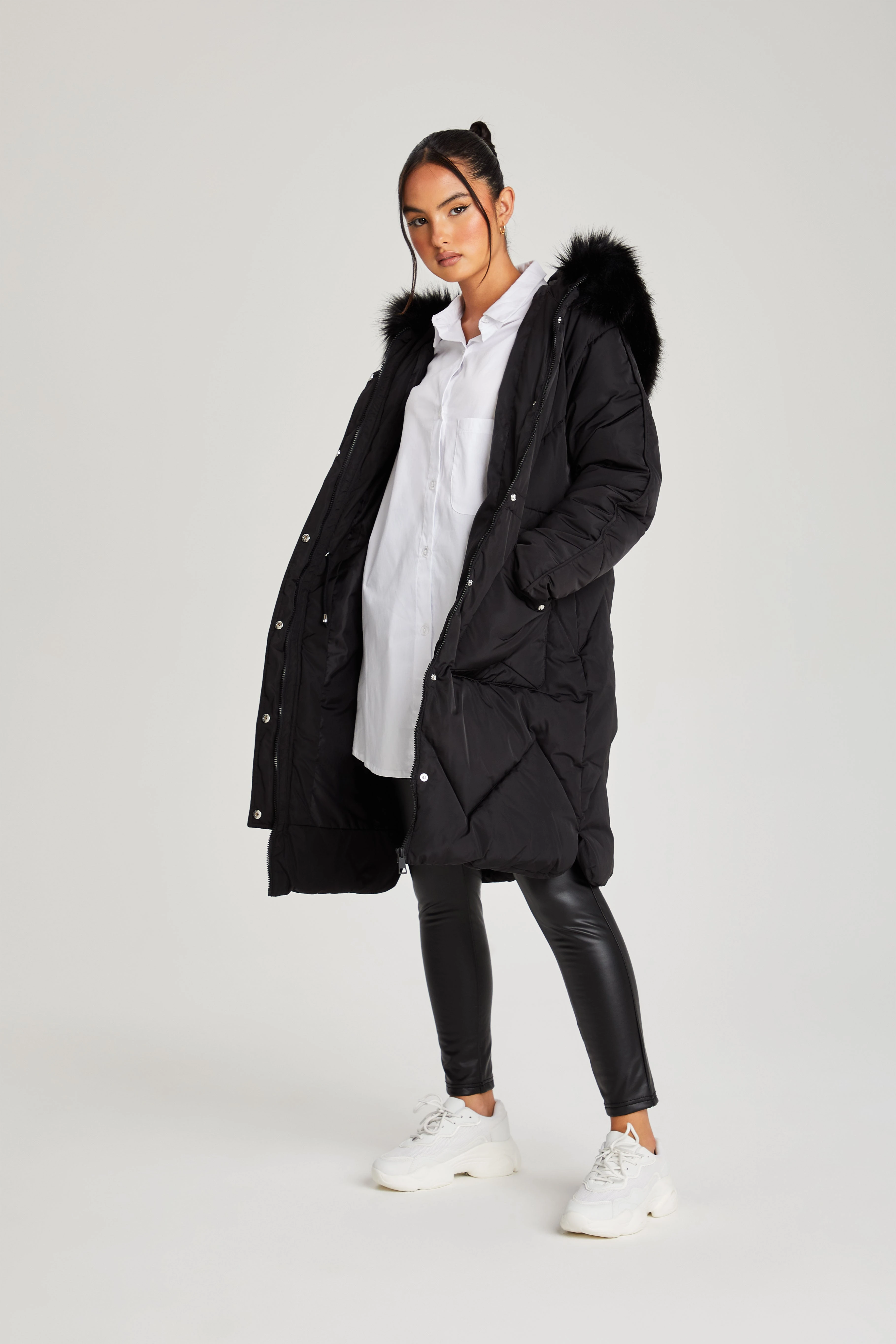 Oslo Padded Jacket Black /