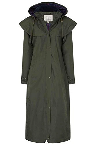 Outback Womens Full Length Waterproof Raincoat (Fern, 14)