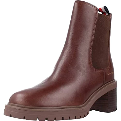 Outdoor Chelsea MID Heel Boot, Brown, 7