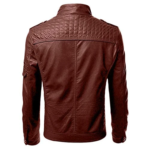 Outdoor Jacket Men's Sweat Jacket Men's Without Hood Collar Stand Winter Coat Men's Motorcycle Casual Leather Jacket Men's Coats & Jackets Warm Winter Jacket Men's Sports Jacket Men's Rain Jacket Men,