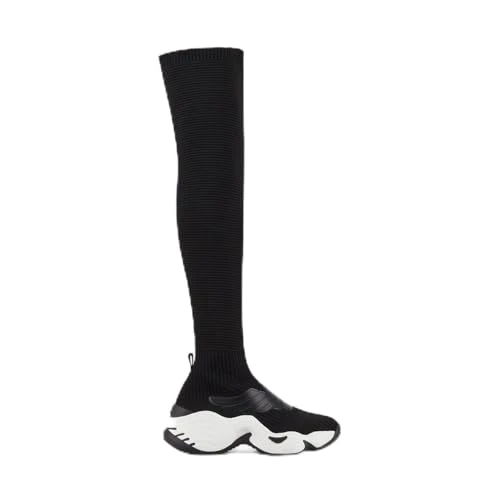 Over the Knee Boots Womens Black 8 (41)