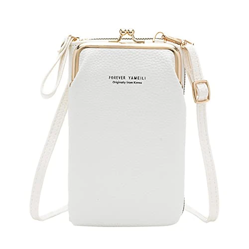 Over The Shoulder Bag For Women Korean Version Multifunction Capacity Single Shoulder Messenger Bag Hand Bags For Women Uk (A-A-White,One Size)