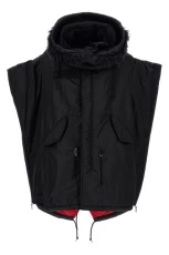 Oversize puffer jacket Black Size