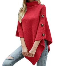 Oversize Pullover Women's Plain Pullover with High Neck for Women, Scarf, Coat Cardigan Silver Women's Basic Knitted Jumper Made of Organic Cotton, red, One size fits all Oversize Pullover Women's Plain Pullover with High Neck for Women, Scarf, Coat Cardigan Silver Women's Basic Knitted Jumper Made of Organic Cotton, red, One size fits all