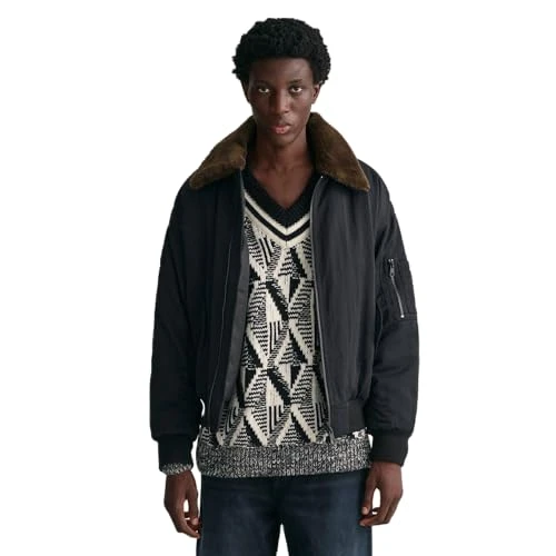 Oversized Flight Bomber Jacket L