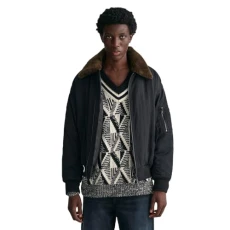 Oversized Flight Bomber Jacket L