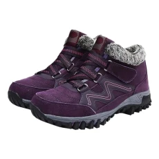 Overstock Sale Clearance Winter Boots for Women uk Warm Snow Shoes Hiking Work Comfy Boots Waterproof Short Boots Fur Lined Wide Fit Boots Ankle Boots black trainers size 5