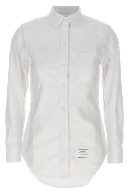 Oxford cotton shirt - White