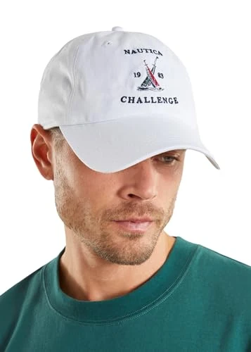 Oxford Men's Strapback Cap White