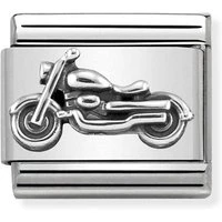 Oxidised Silver Vintage Bike  Charm