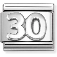 Oxidised Special Birthday Charm - 30