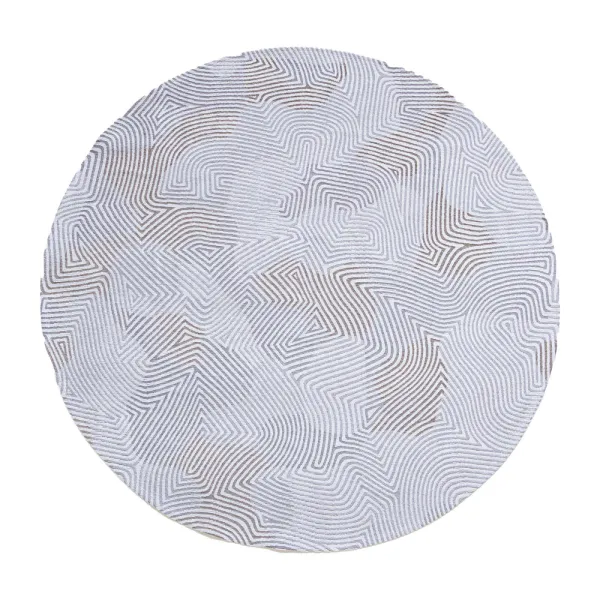 Oyster White Meditation 240 x 240 cm Rug - Multi