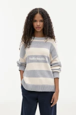 Pacific Republic Striped Jumper - Ecru