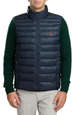 Packable Down Vest Collection Navy LG, Navy