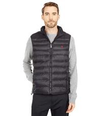 Packable Down Vest Polo Black XL, Black