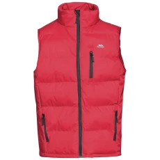 Padded Jacket Clasp Polyester Red