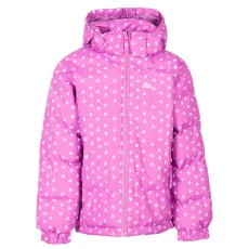 Padded Jacket Combine Polyester Deep Pink