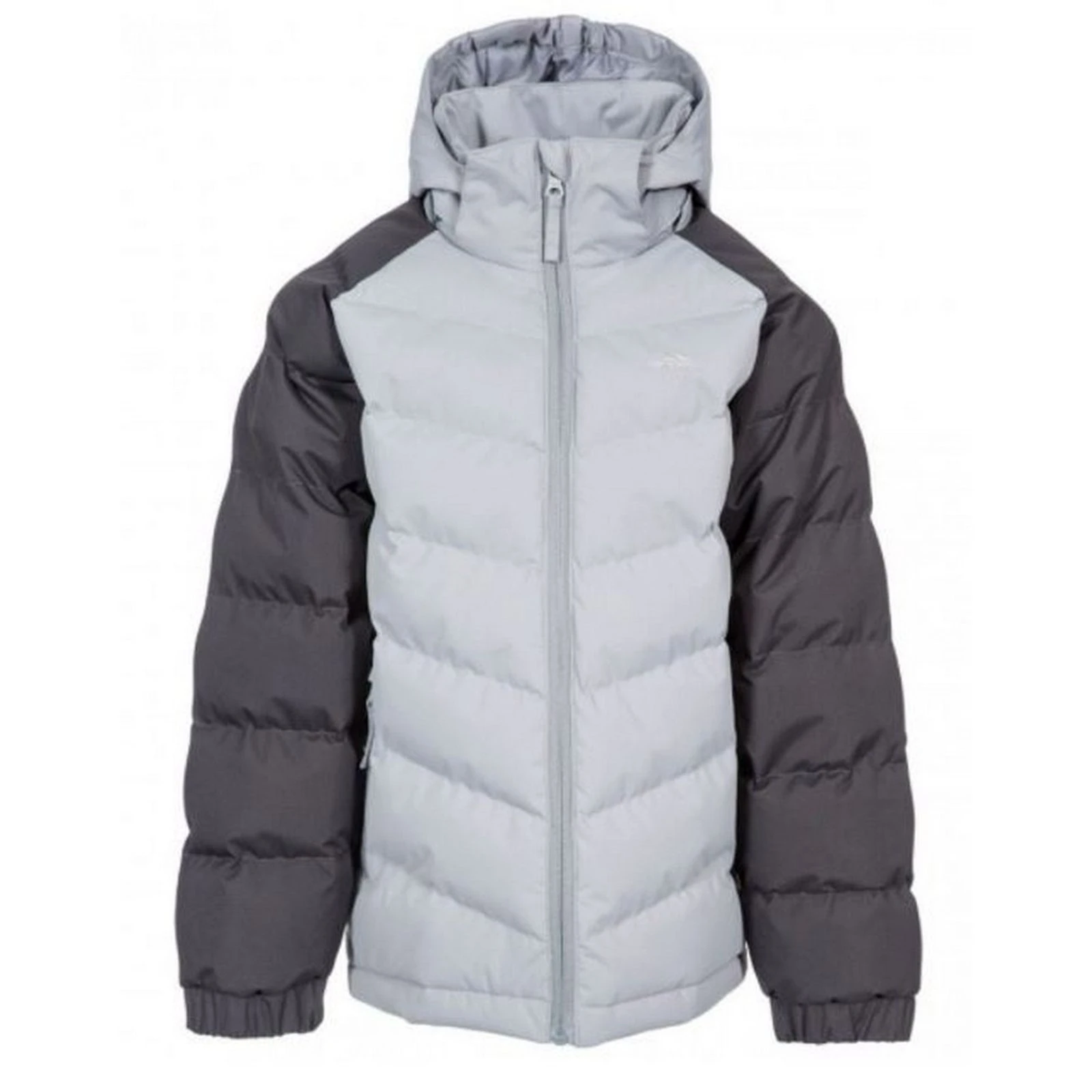 Padded Jacket Sidespin Polyester Dark Grey