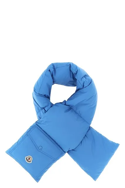 Padded scarf - Blue