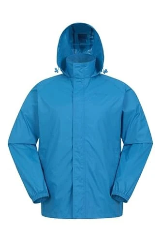 Pakka Mens Waterproof Packable Jacket - IsoDry, Lightweight & Breathable Raincoat with Taped Seams &