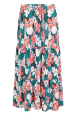 Palermo Womens Tiered Midi Skirt - Lightweight & Breathable, Everyday Use Ladies Wear - Spring, Summer Outdoors, Holiday, Walking, Hiking Mixed 14 Palermo Womens Tiered Midi Skirt - Lightweight & Breathable, Everyday Use Ladies Wear - Spring, Summer Outdoors, Holiday, Walking, Hiking Mixed 14