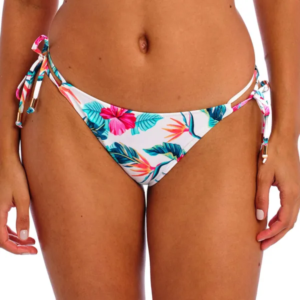 Palm Paradise Tie-Side Bikini Briefs - Multi