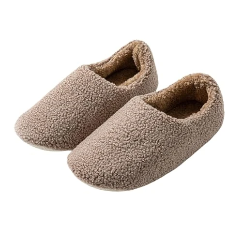 Pamper Gifts for Women Mule Slippers for Women Friendship Gifts for Women Sliders for Women Slip on Sandals for Women UK Slippers for Elderly Women Women's Sandals & Slides Brown