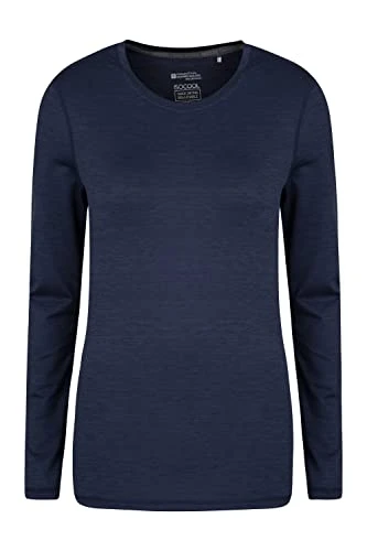 Panna Womens Long Sleeved Top - UV Protected, Quick Drying, Lightweight & Breathable - for Autumn, W