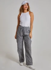 Parachute Cargo Pants  - 6  - Grey