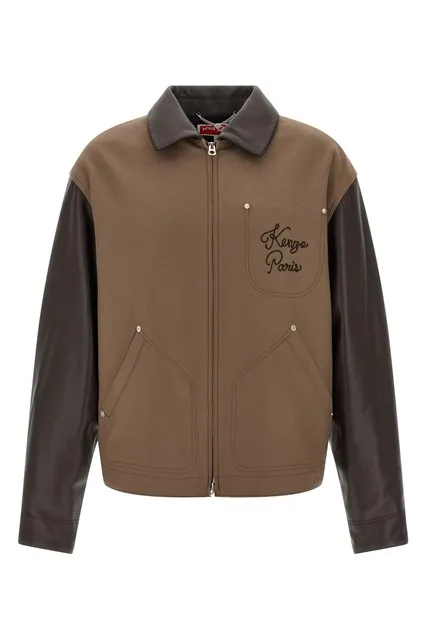 Paris Chainstitch jacket - Brown