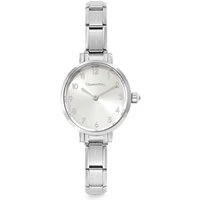 Paris Oval Silver Watch