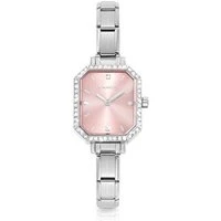 Paris Pink Crystal Watch