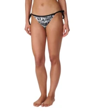 Paris Women's Standard Swim Bikini Bottom, Black/Soft White, Medium Paris Women's Standard Swim Bikini Bottom, Black/Soft White, Medium
