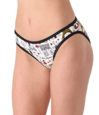 Paris Women's Standard Swim Bikini Bottom, Soft White Multi, X-Large Paris Women's Standard Swim Bikini Bottom, Soft White Multi, X-Large