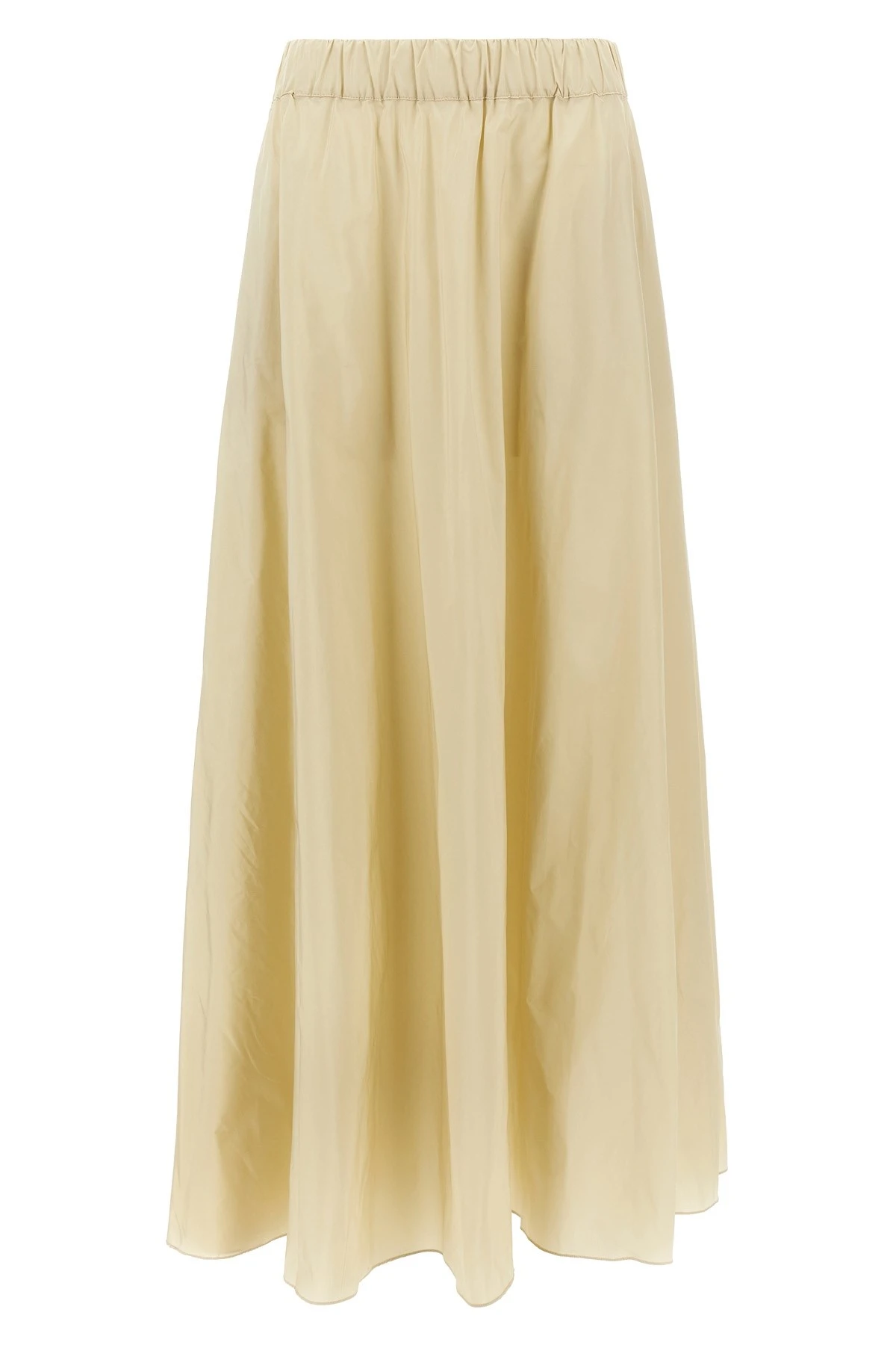 Long Pimpy Skirt - Beige