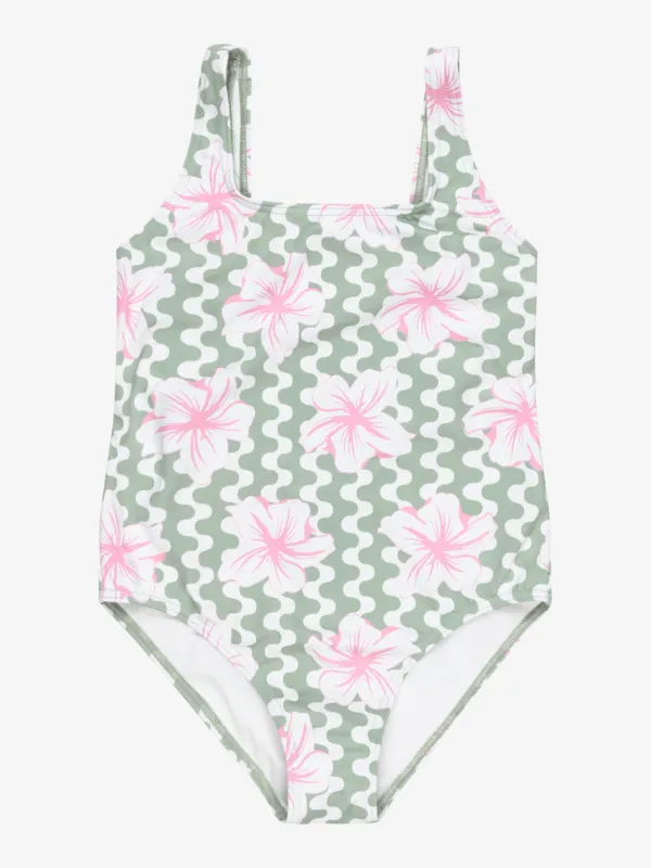 Party Waves - One-Piece Swimsuit For Girls