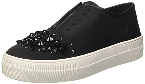 Passion, Women’s Low-Top Sneakers, Black (Black Fabric), 6.5 UK (40 EU)