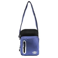 Paton Shoulder Bag Black/Blue, blue